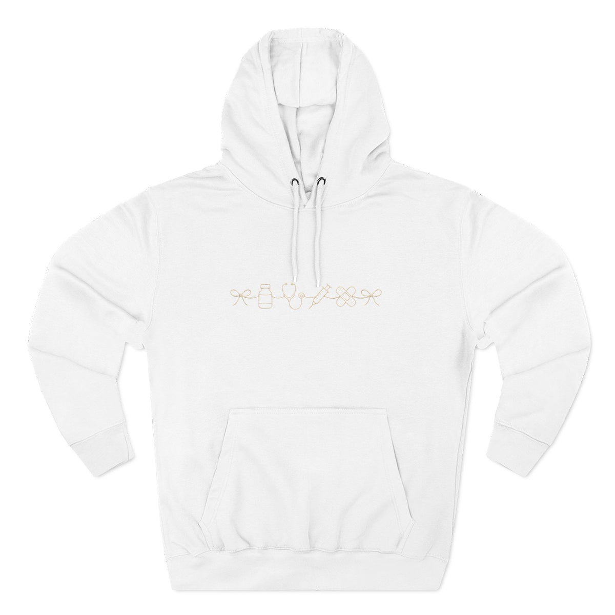 🩺🤍 HEART OF HEALTHCARE — Minimalist Hoodie | Back Road & Bougie Boutique