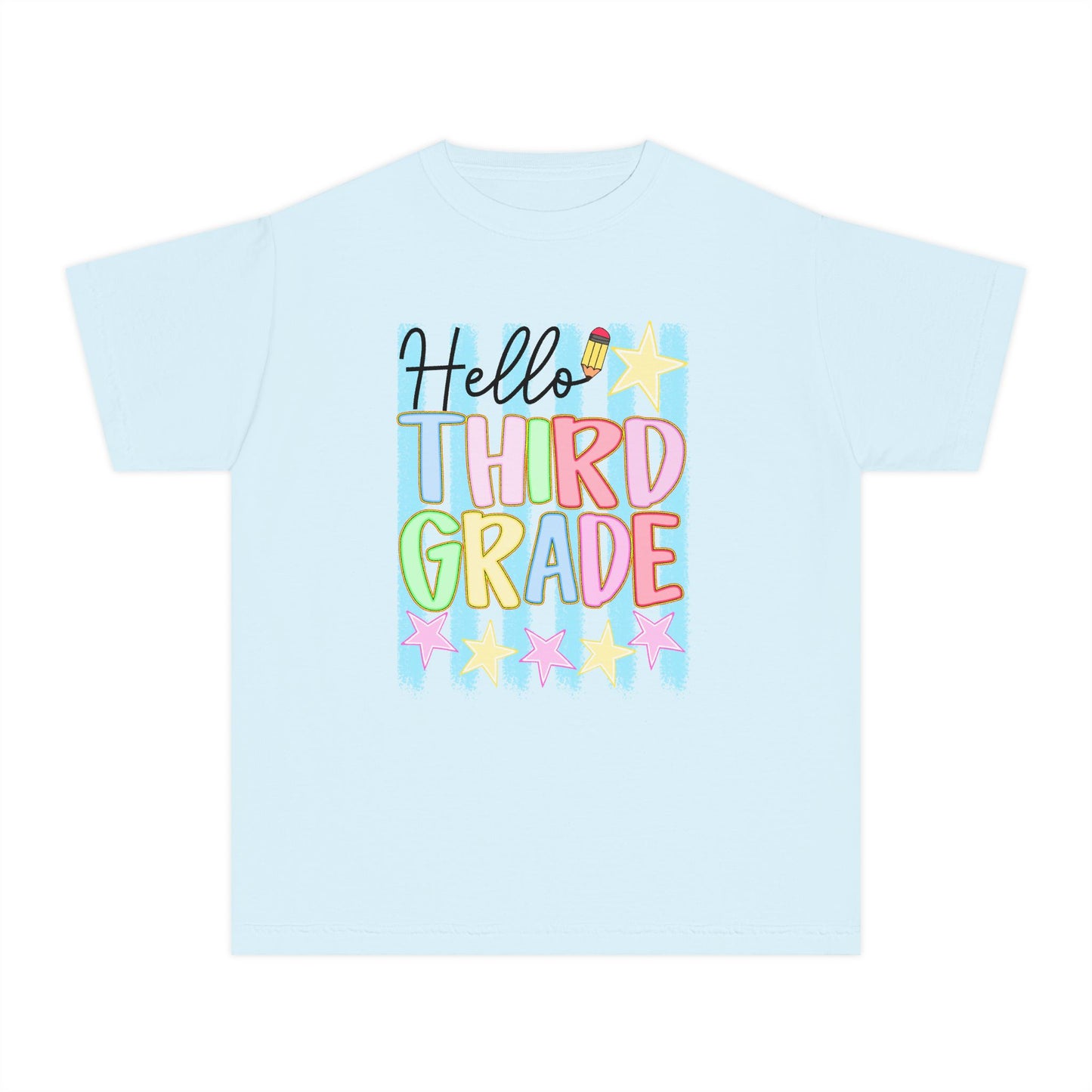 🌟📚 Hello Third Grade! -Youth tee