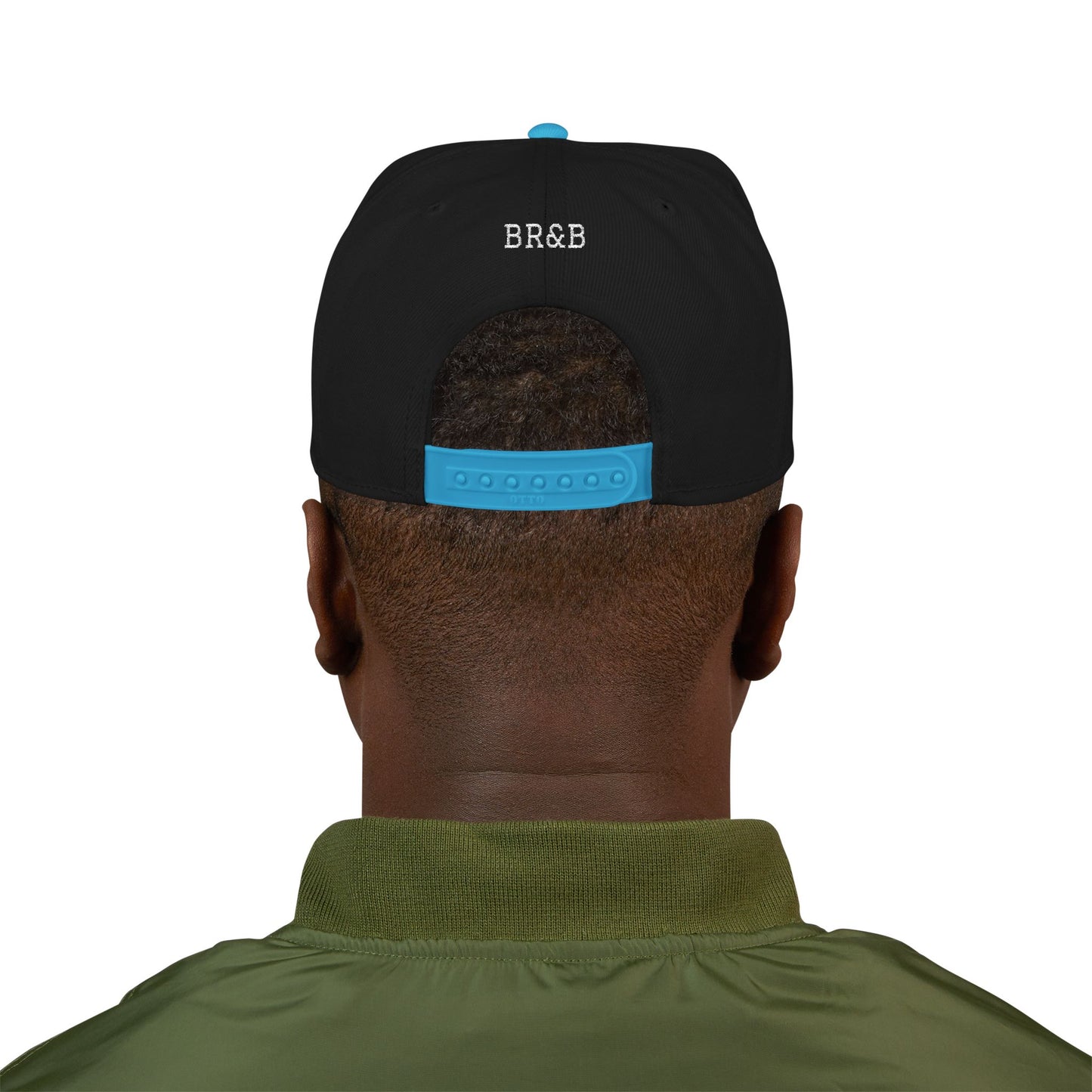 Built Different Embroidered Snapback Hat — Adjustable Streetwear Cap