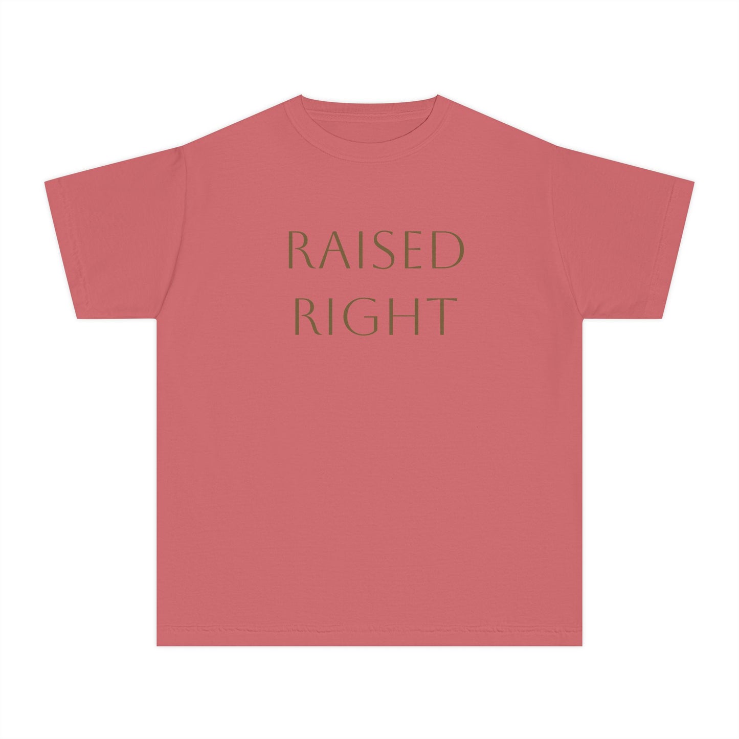 Raised Right Kids Tee – Country Roots Collection 🤎