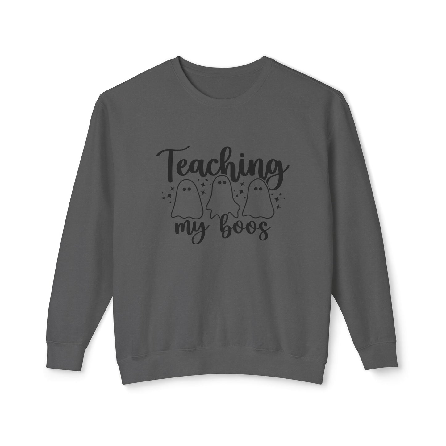 Teaching My Boos 👻🍎 Sweatshirt — Halloween Teacher Crewneck