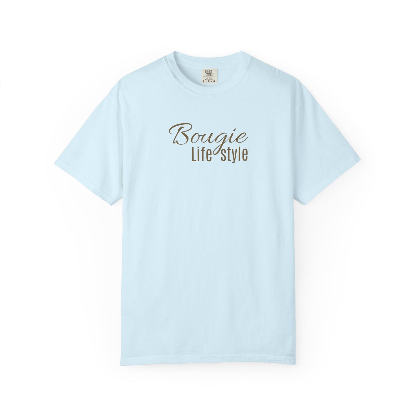 Bougie Lifestyle. 🤎✨
 — Chic Script Graphic T‑Shirt