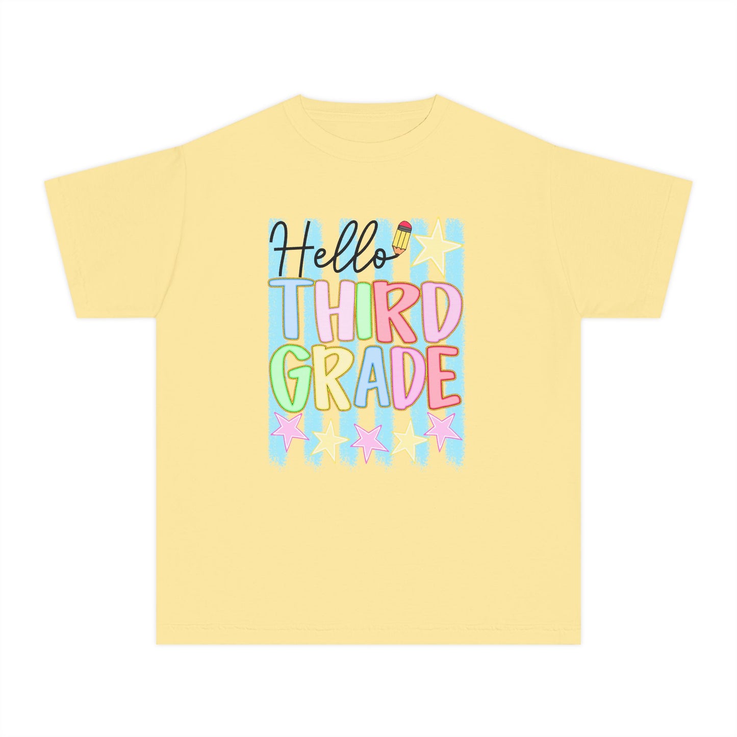 🌟📚 Hello Third Grade! -Youth tee
