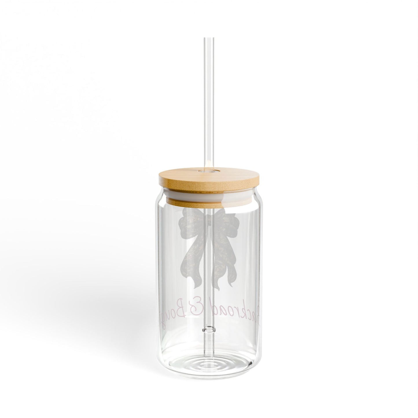 Backroad & Bougie Glass Straw Cup