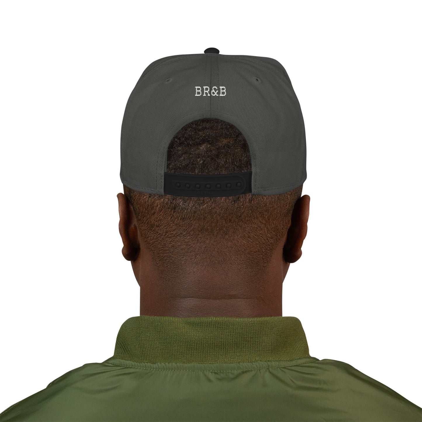 Built Different Embroidered Snapback Hat — Adjustable Streetwear Cap