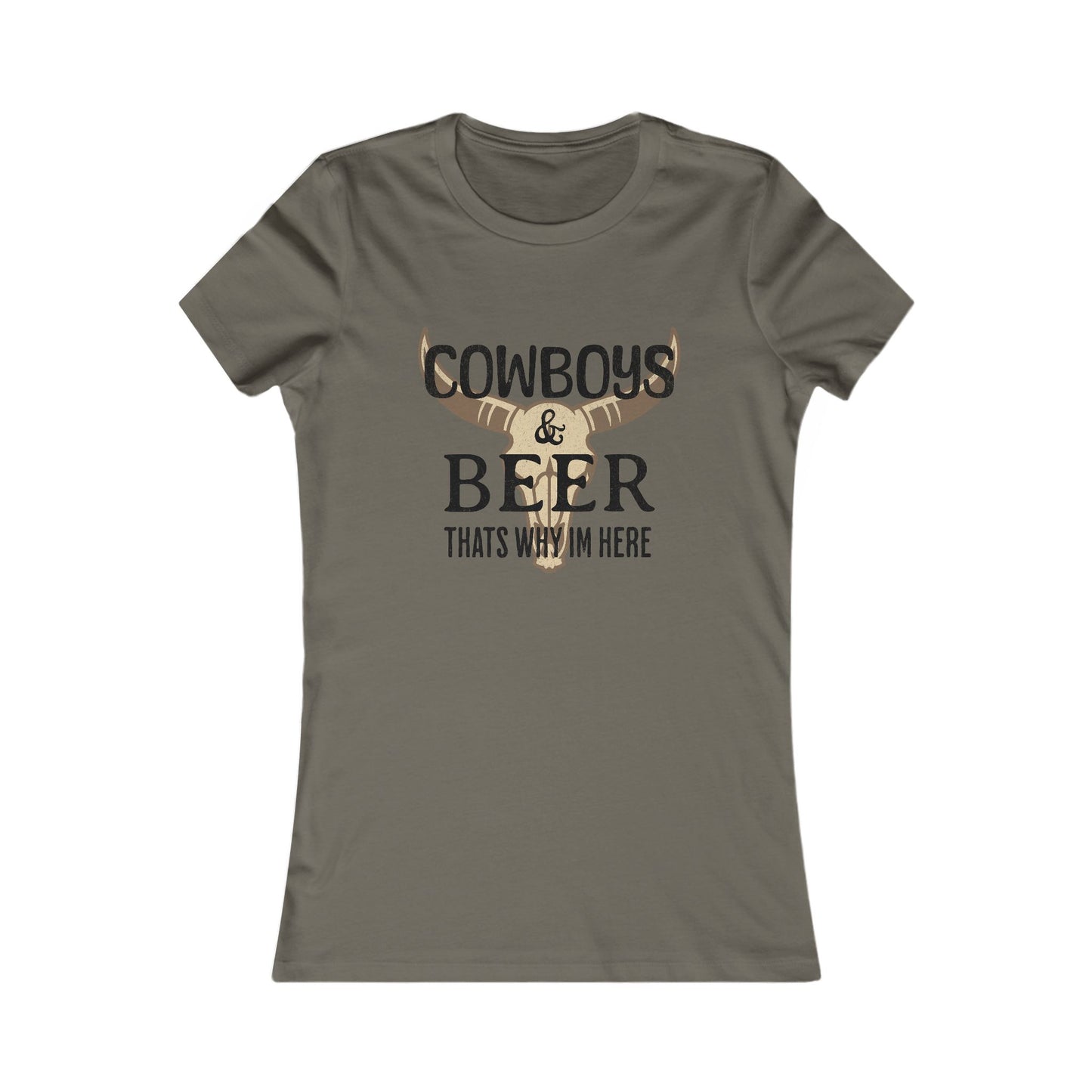 Cowboys & Beer Tee
