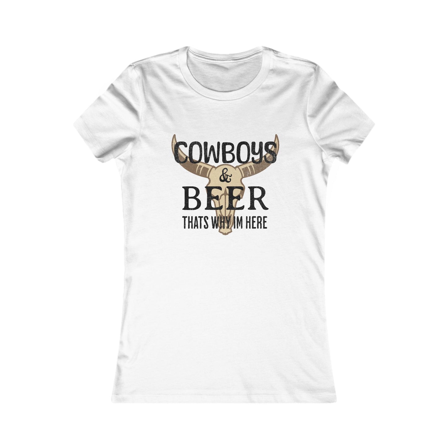 Cowboys & Beer Tee