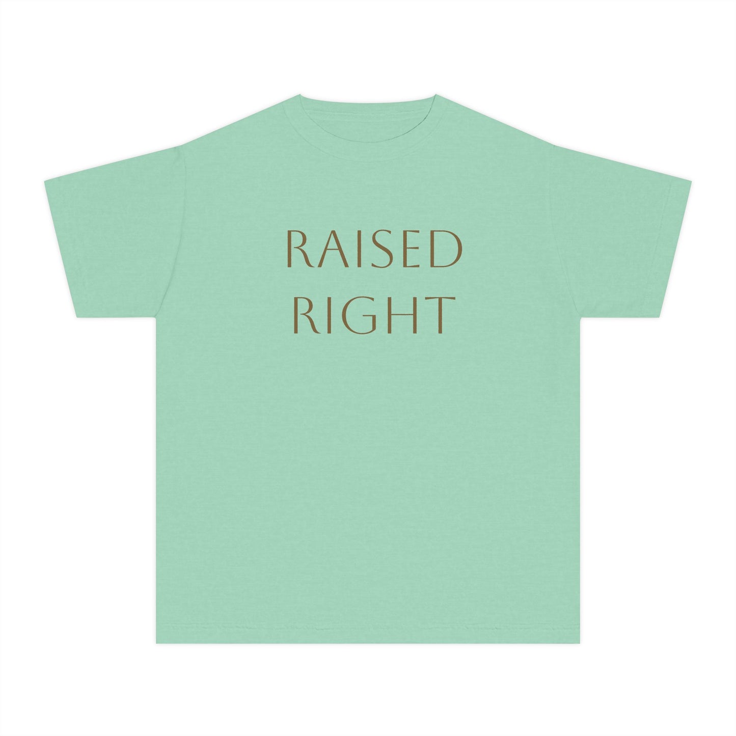 Raised Right Kids Tee – Country Roots Collection 🤎