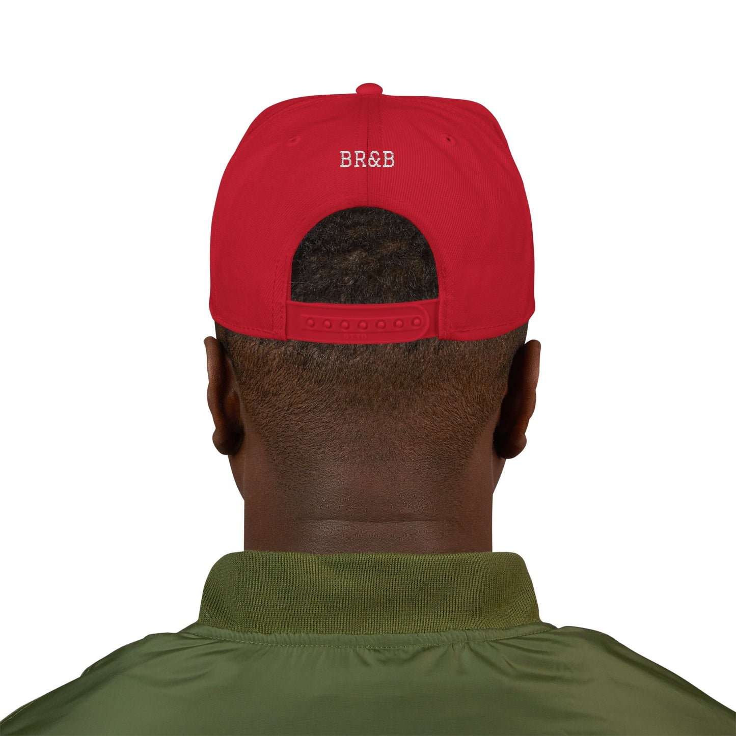 Built Different Embroidered Snapback Hat — Adjustable Streetwear Cap