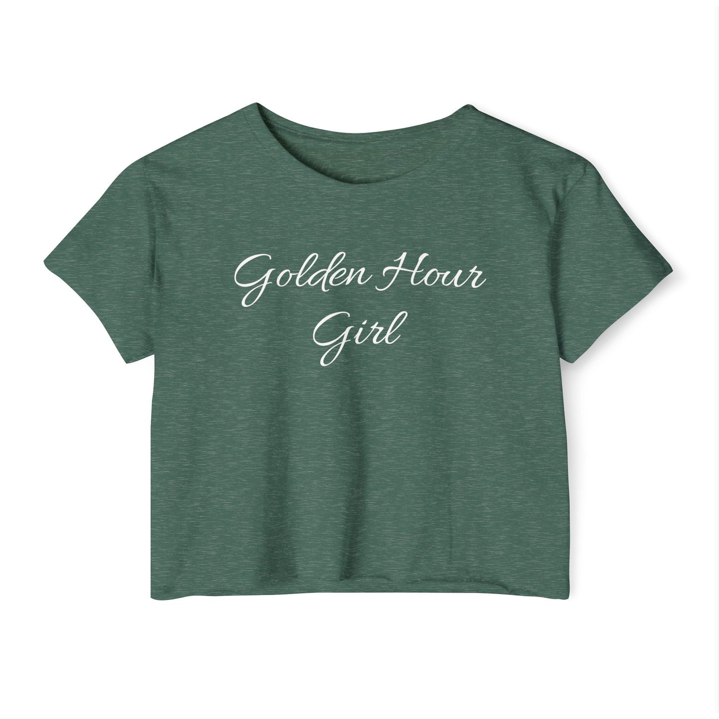Golden Hour Girl Crop Tee