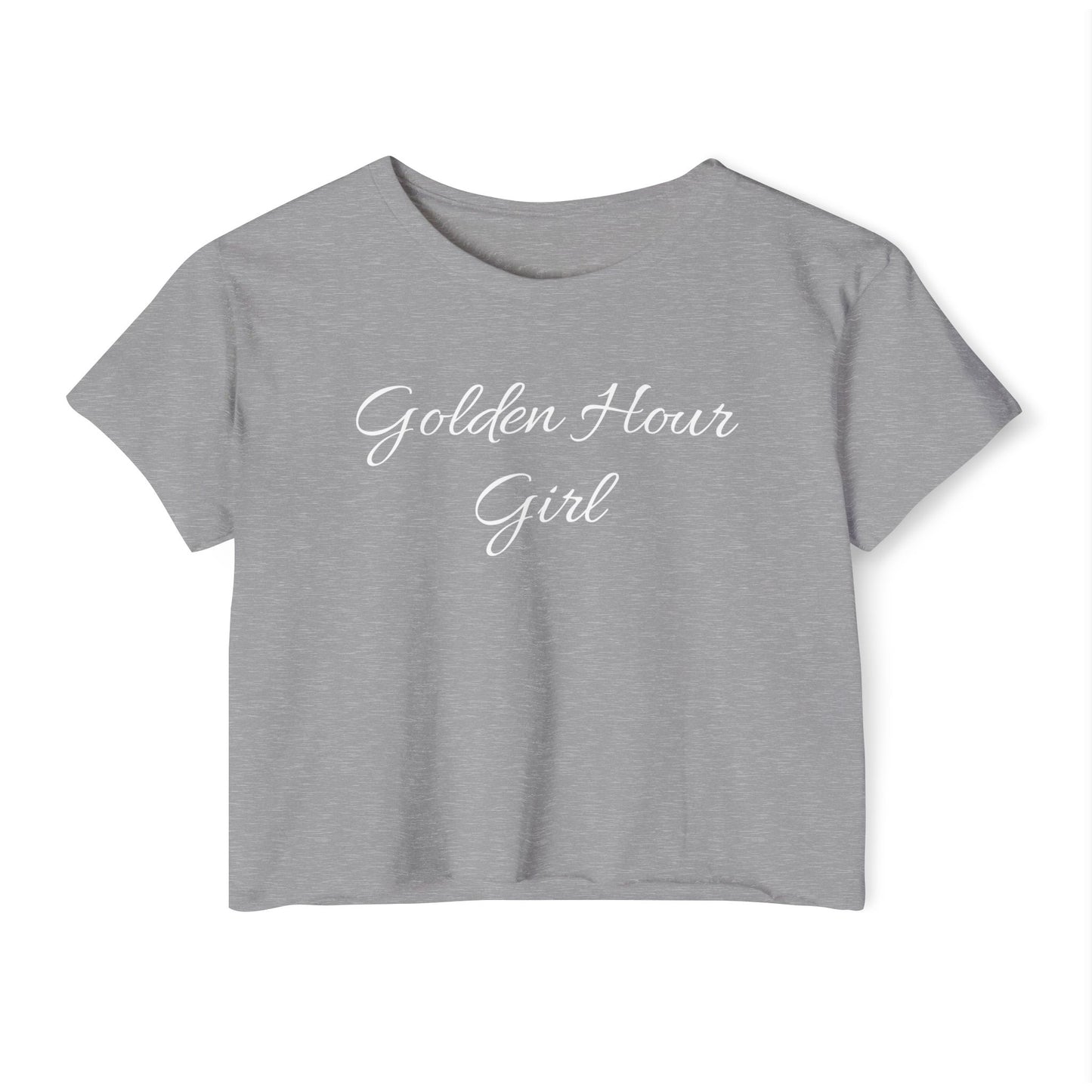 Golden Hour Girl Crop Tee