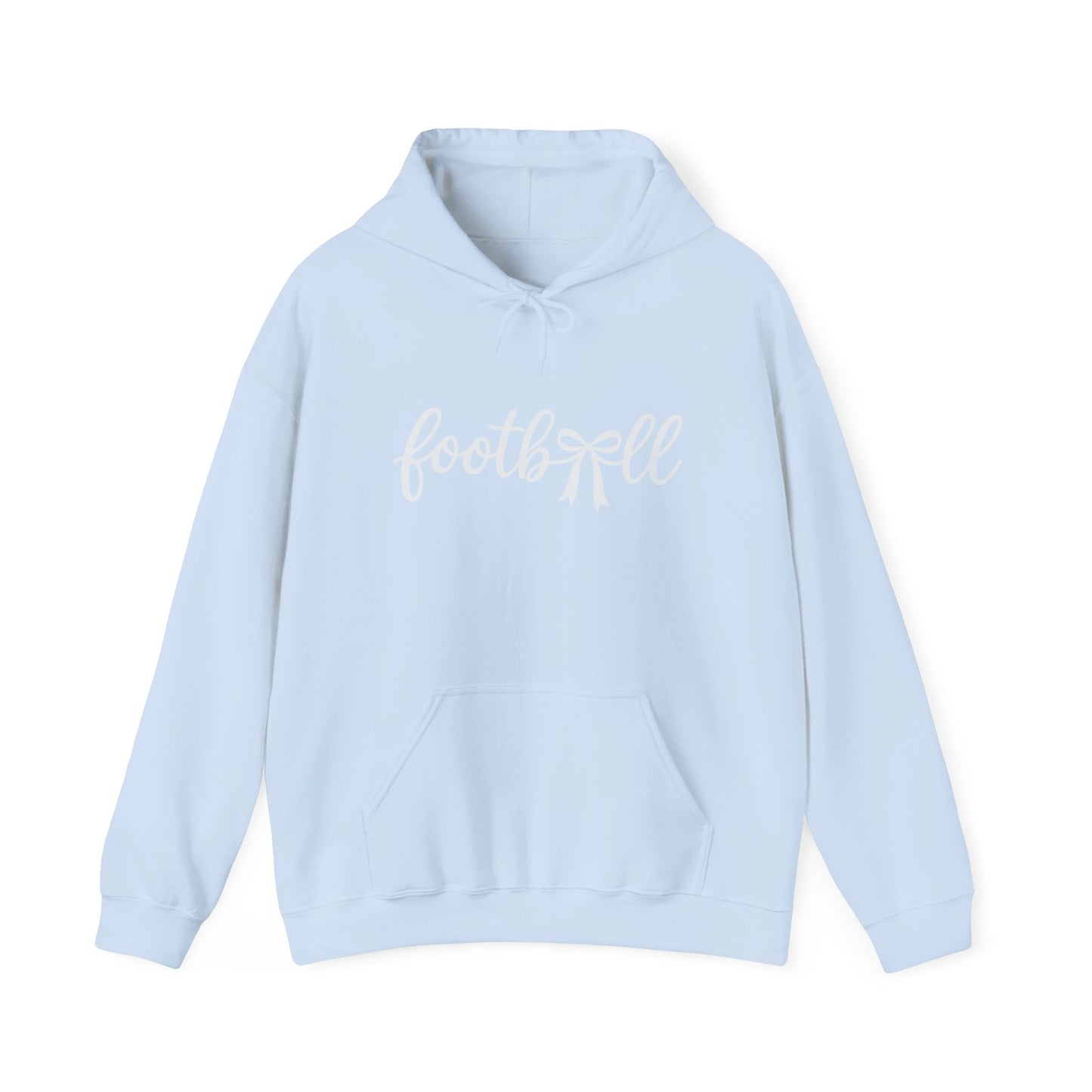 🏈🤍 🎀Football Hooded Sweatshirt