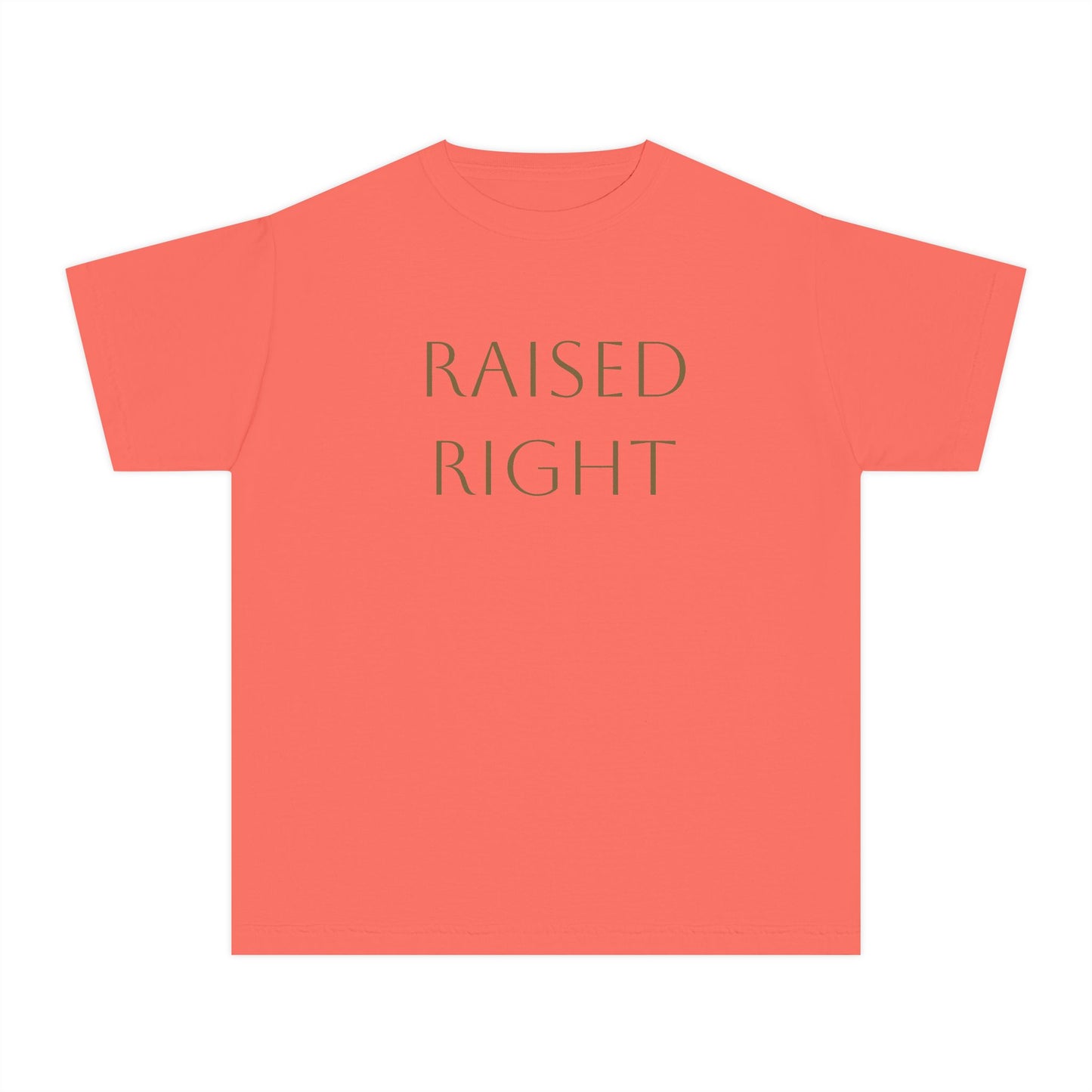 Raised Right Kids Tee – Country Roots Collection 🤎