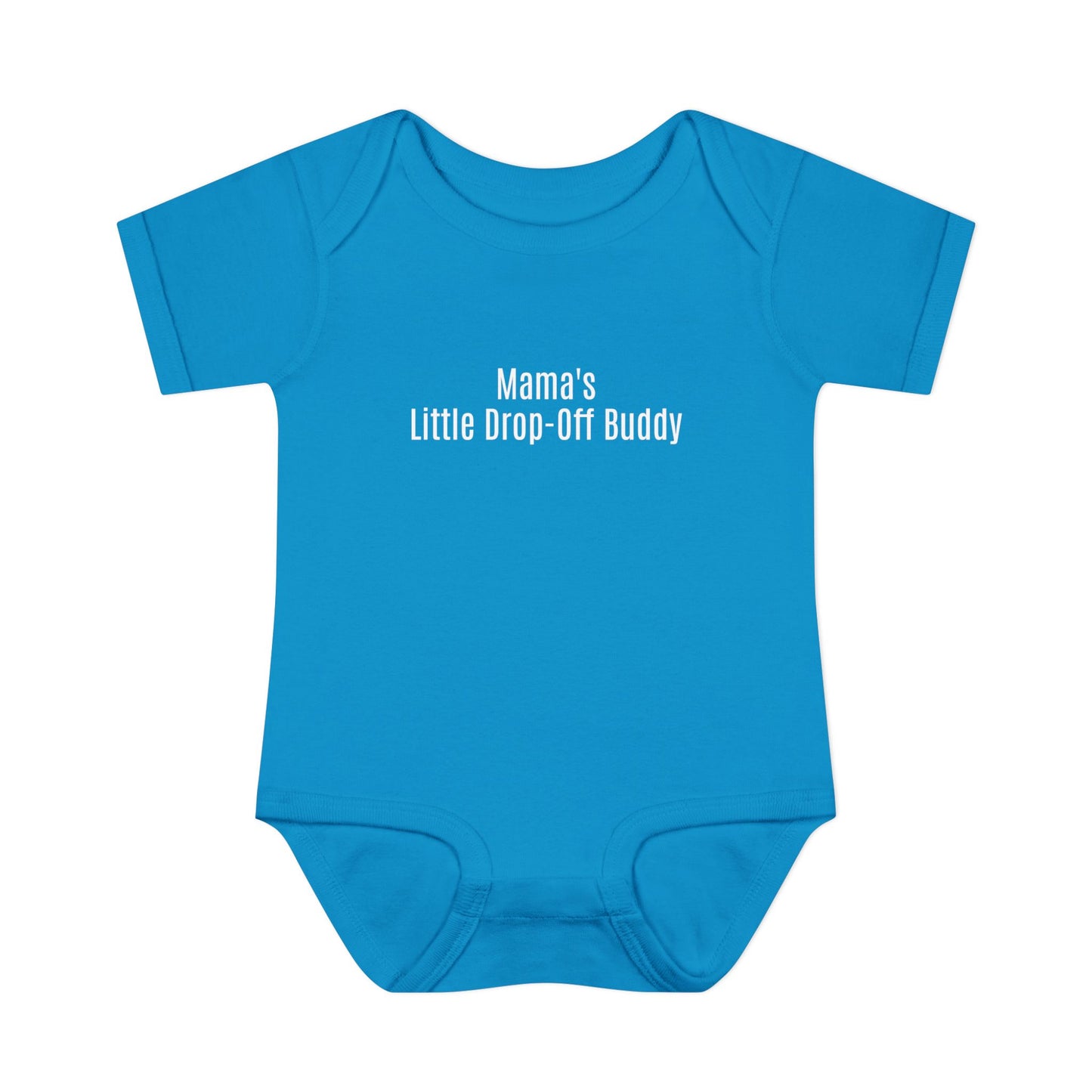 🚌🤎 Mama's Little Drop-Off Buddy Onesie