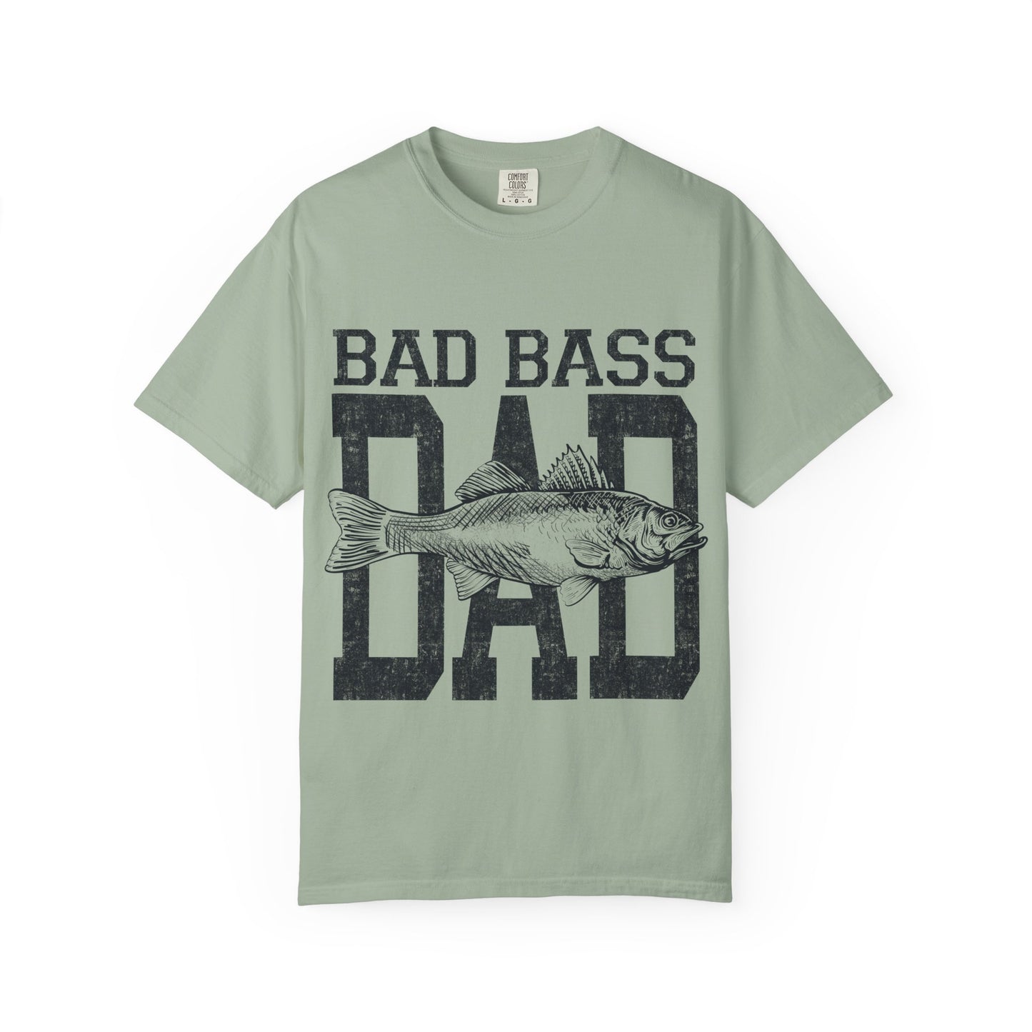 🎣🤎 Bad Bass Dad Tee