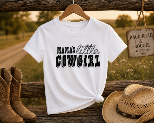 Mama’s Little Cowgirl Tee 🤠✨