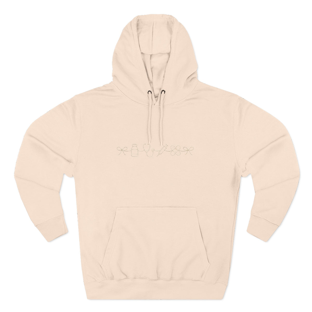 🩺🤍 HEART OF HEALTHCARE — Minimalist Hoodie | Back Road & Bougie Boutique