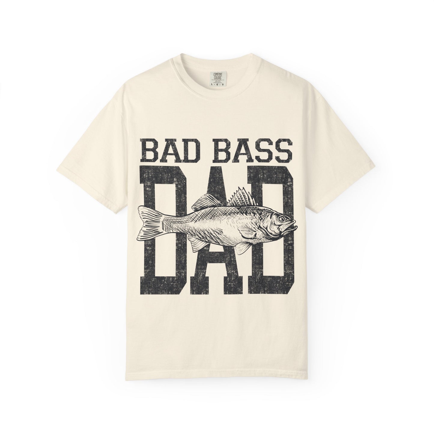 🎣🤎 Bad Bass Dad Tee