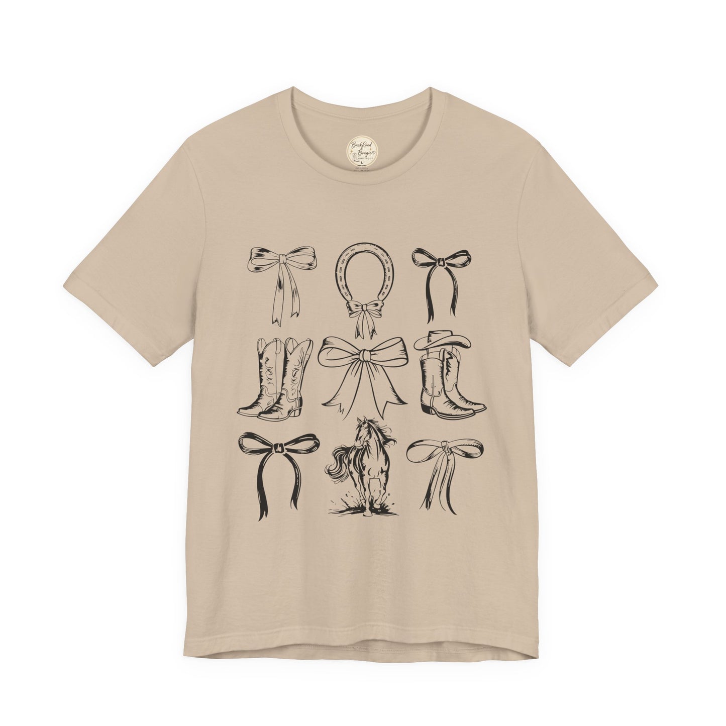 🤍 Western Sketch Tee