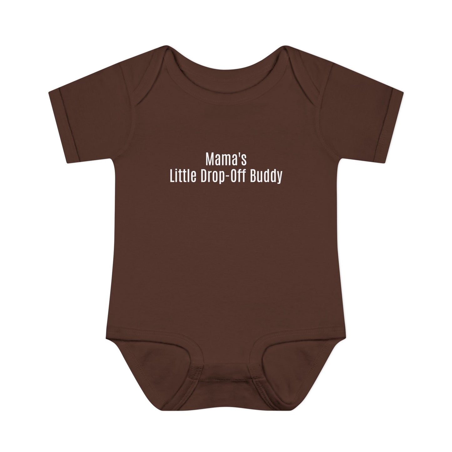 🚌🤎 Mama's Little Drop-Off Buddy Onesie