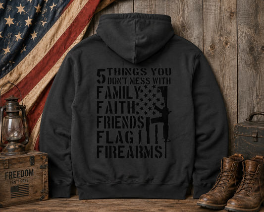 🇺🇸 Five Things Hoodie