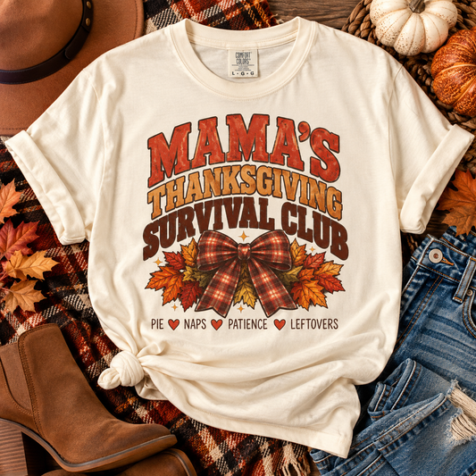 🍂 MAMA’S THANKSGIVING SURVIVAL CLUB 🤎