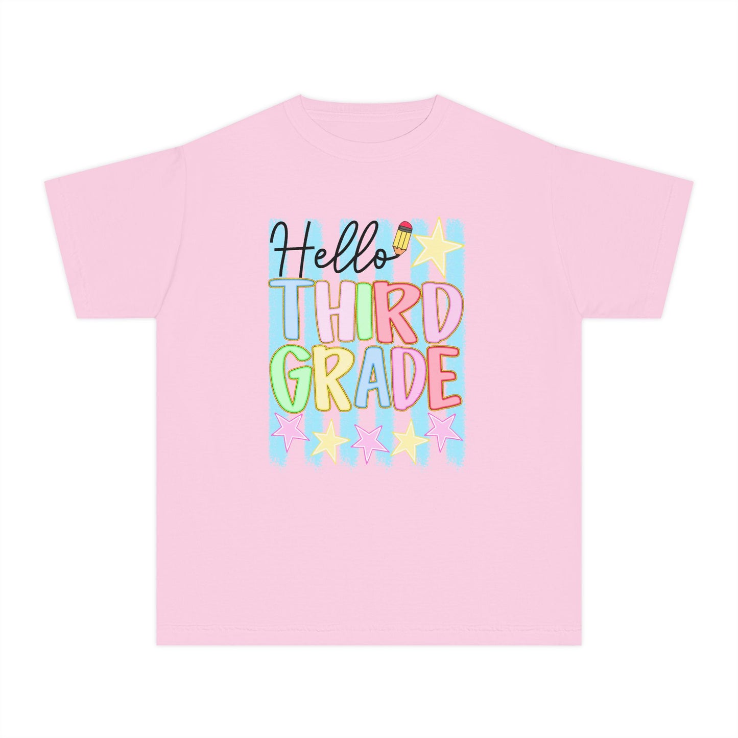 🌟📚 Hello Third Grade! -Youth tee