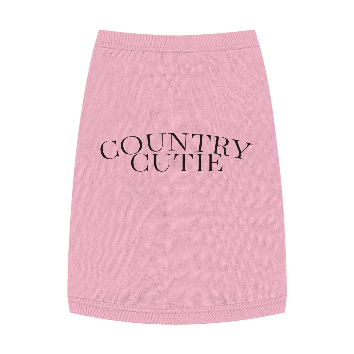 Country Cutie Pet Tank Top — Grey Dog/Cat Tee