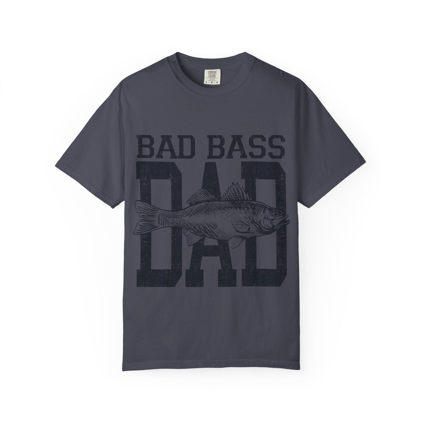 🎣🤎 Bad Bass Dad Tee