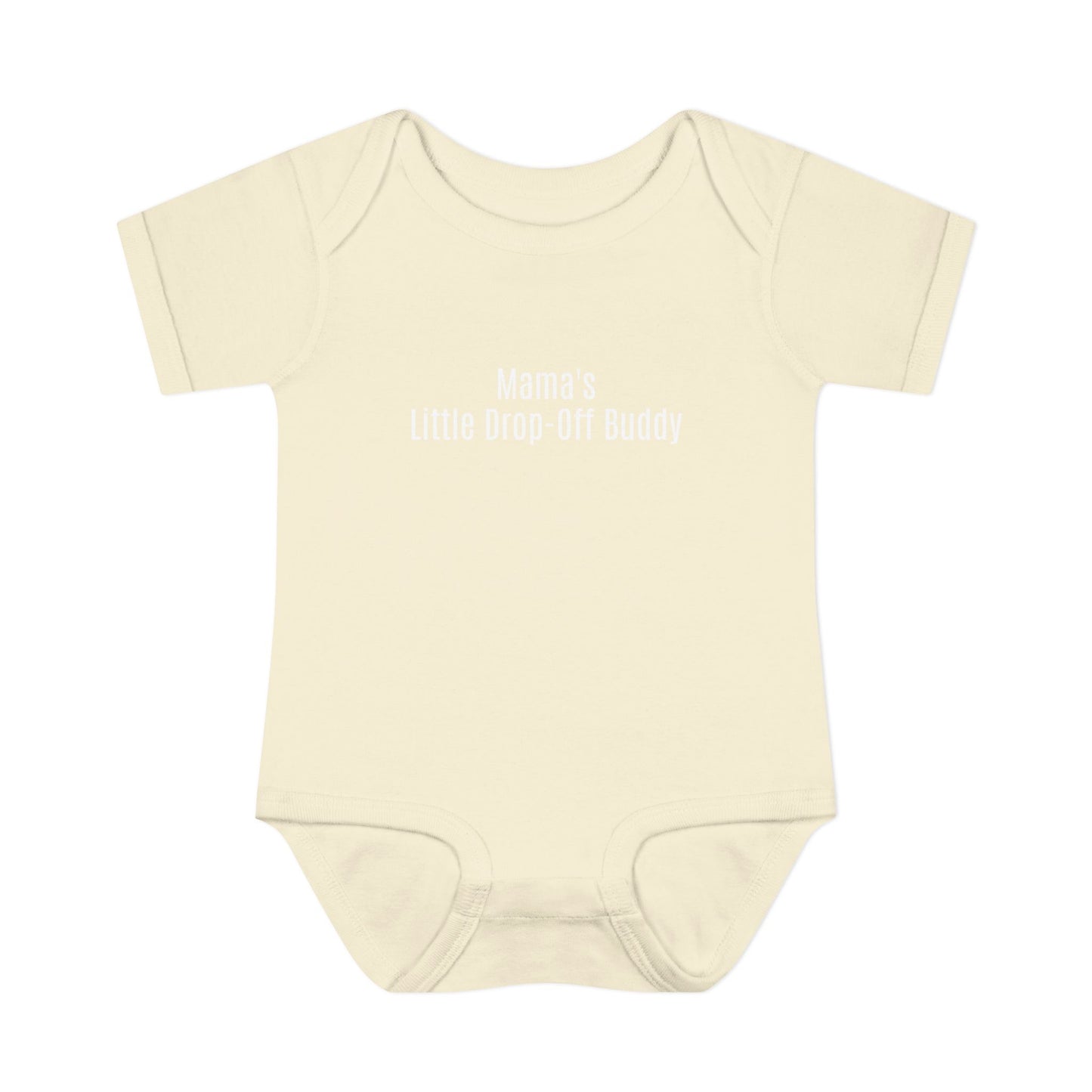 🚌🤎 Mama's Little Drop-Off Buddy Onesie