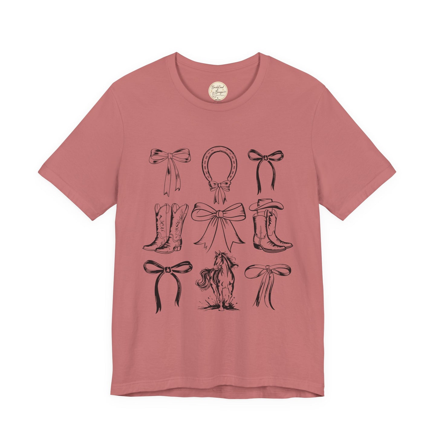 🤍 Western Sketch Tee