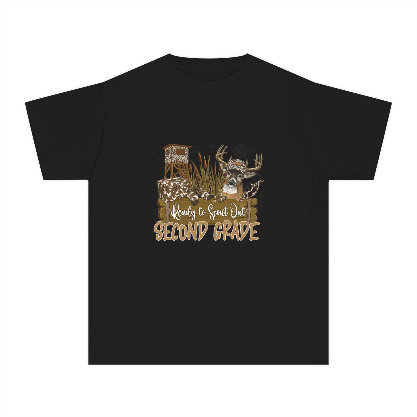 🌾🦆🎒 Ready to Scout Out Second Grade Tee