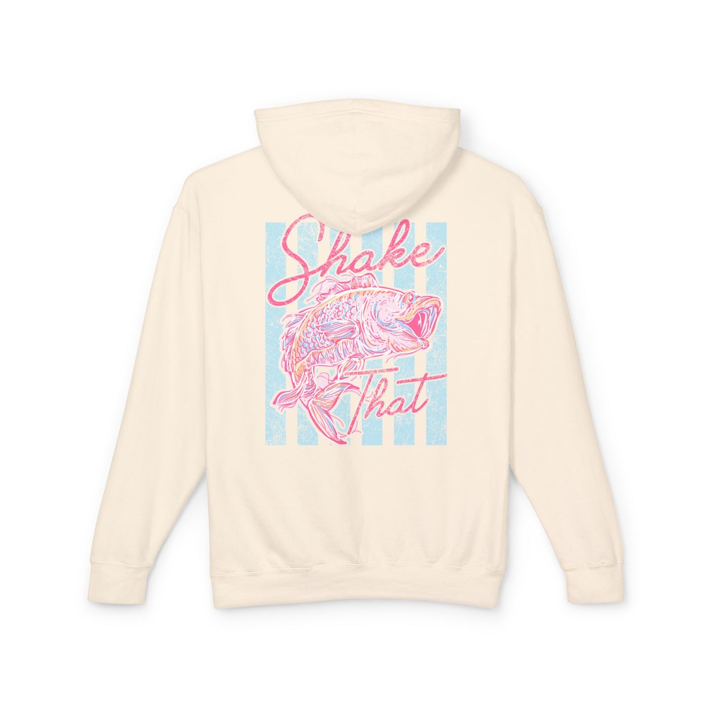 🎣😂 Shake That Bass Hoodie -Lightweight Hooded Sweatshirt