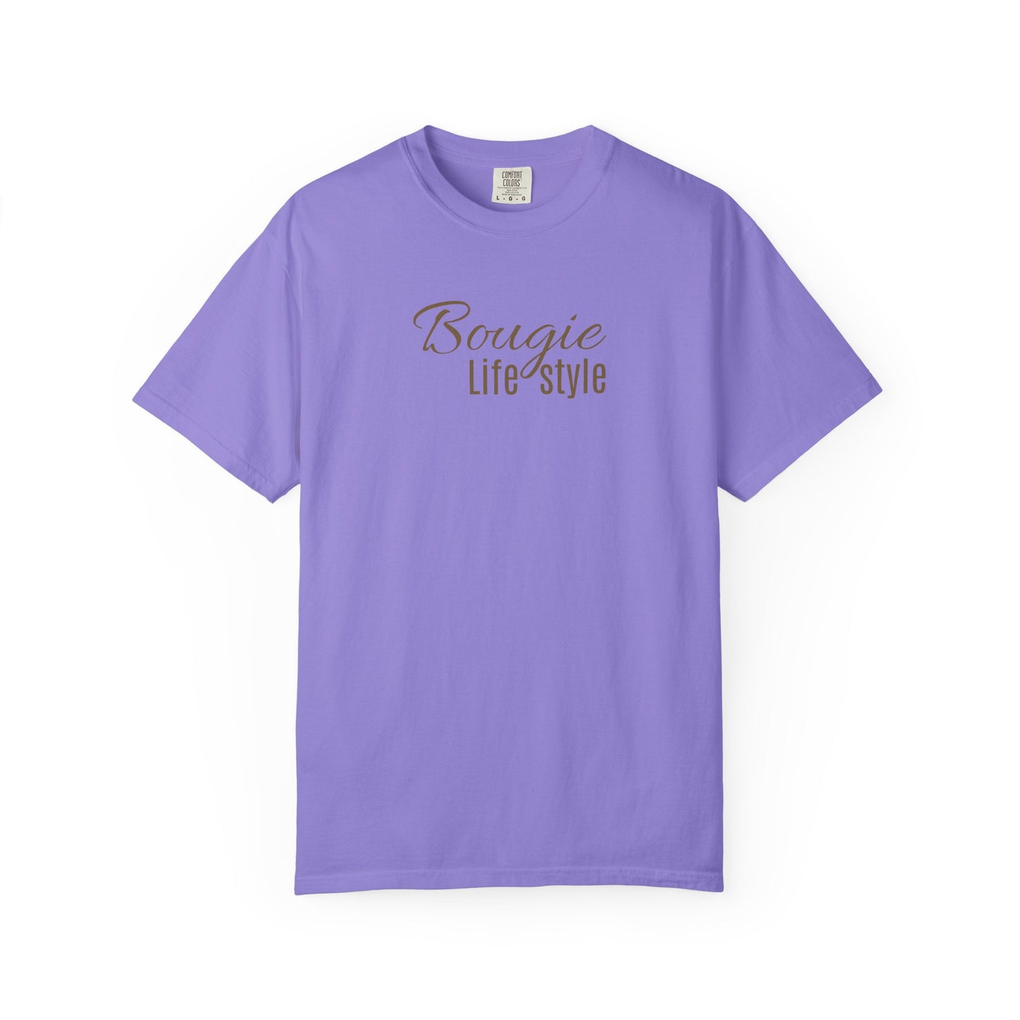 Bougie Lifestyle. 🤎✨
 — Chic Script Graphic T‑Shirt