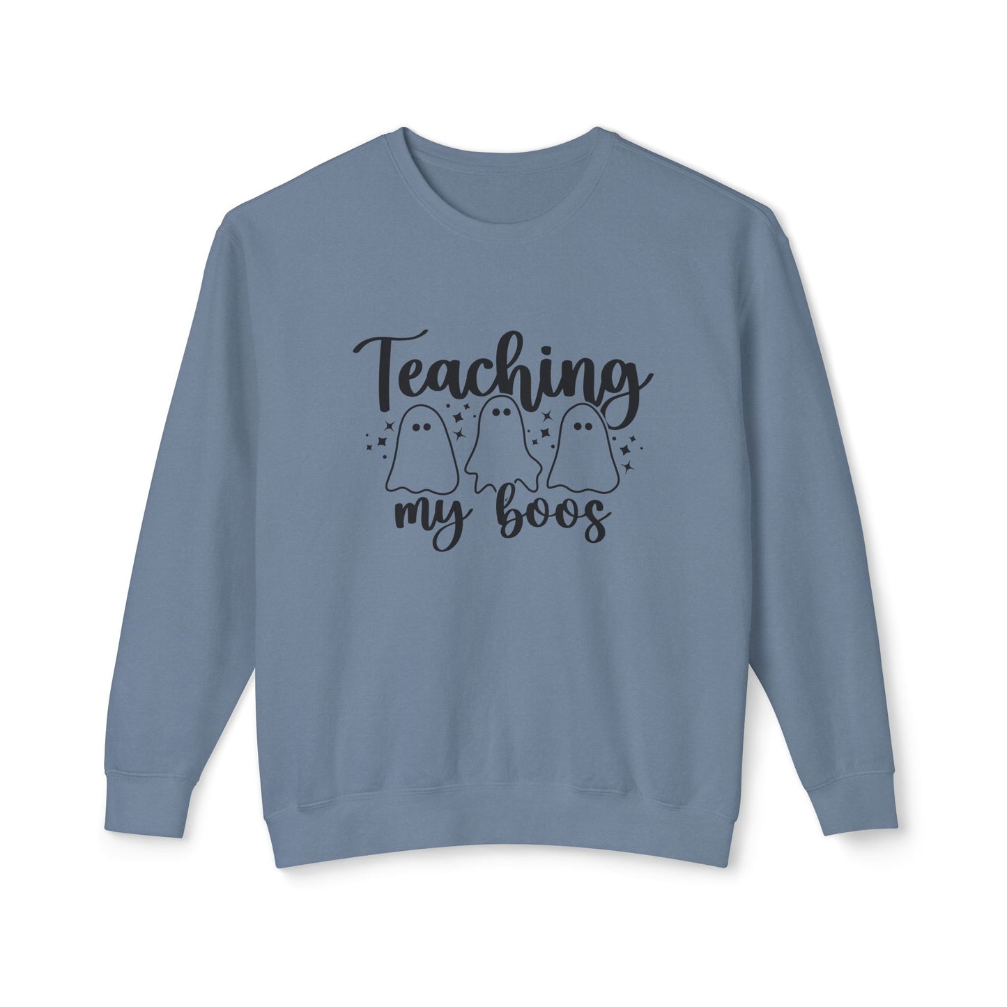 Teaching My Boos 👻🍎 Sweatshirt — Halloween Teacher Crewneck