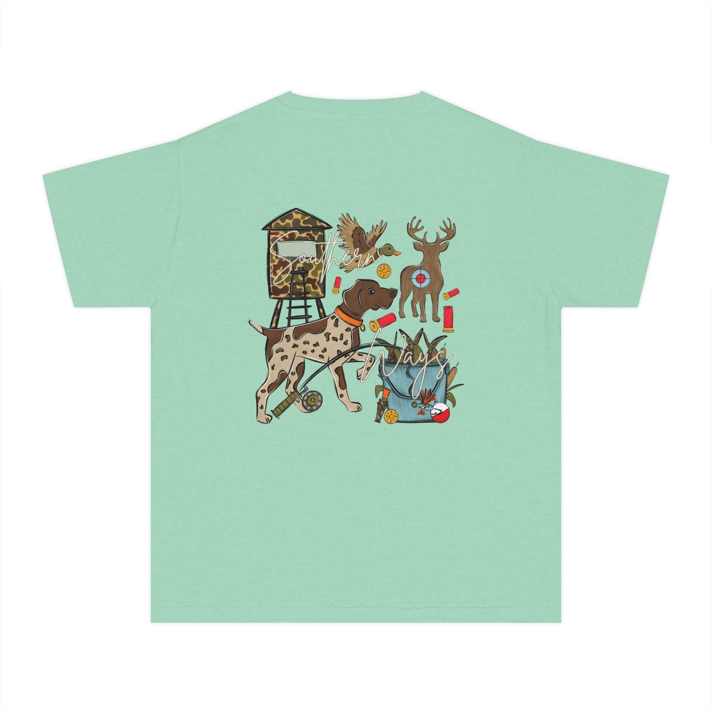 Raised Right Kids Tee – Country Roots Collection 🤎