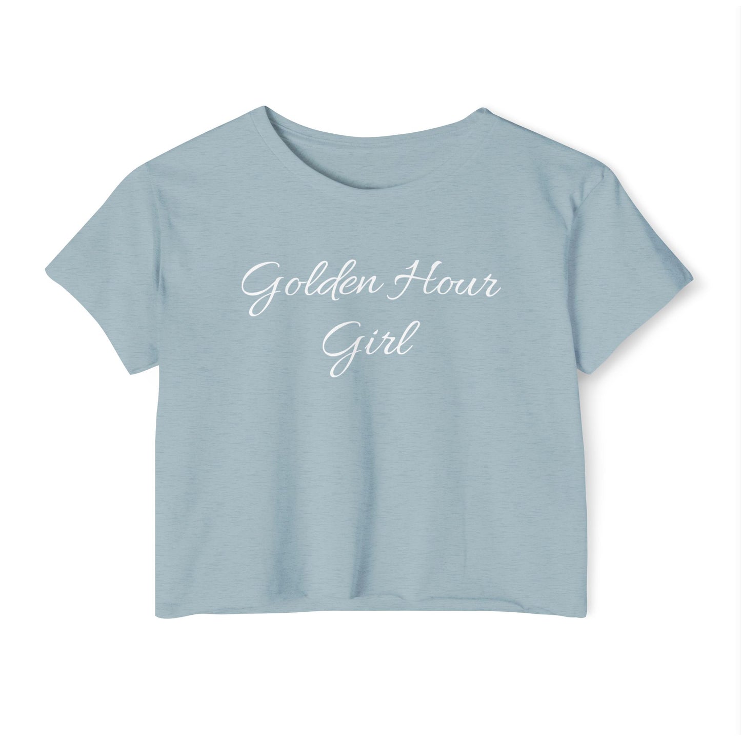 Golden Hour Girl Crop Tee