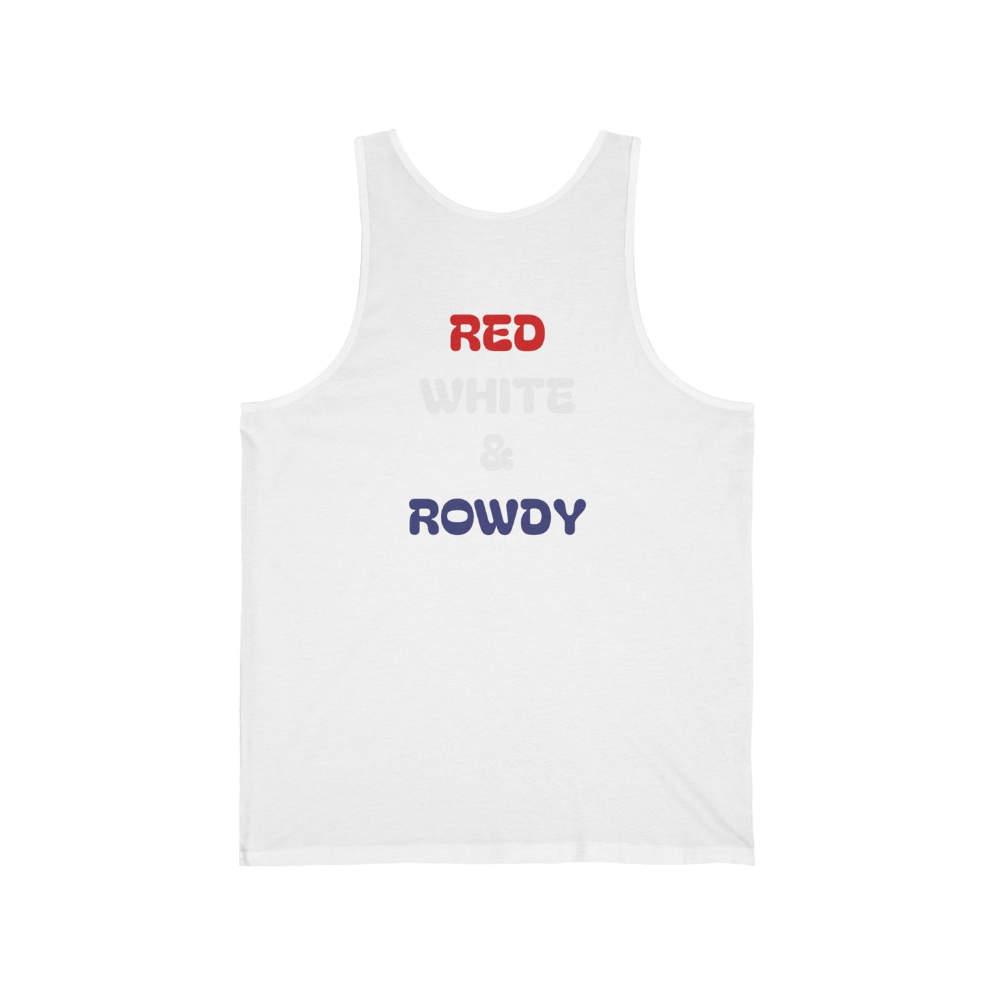 🇺🇸🔥 Red, White & Rowdy Men’s Tank