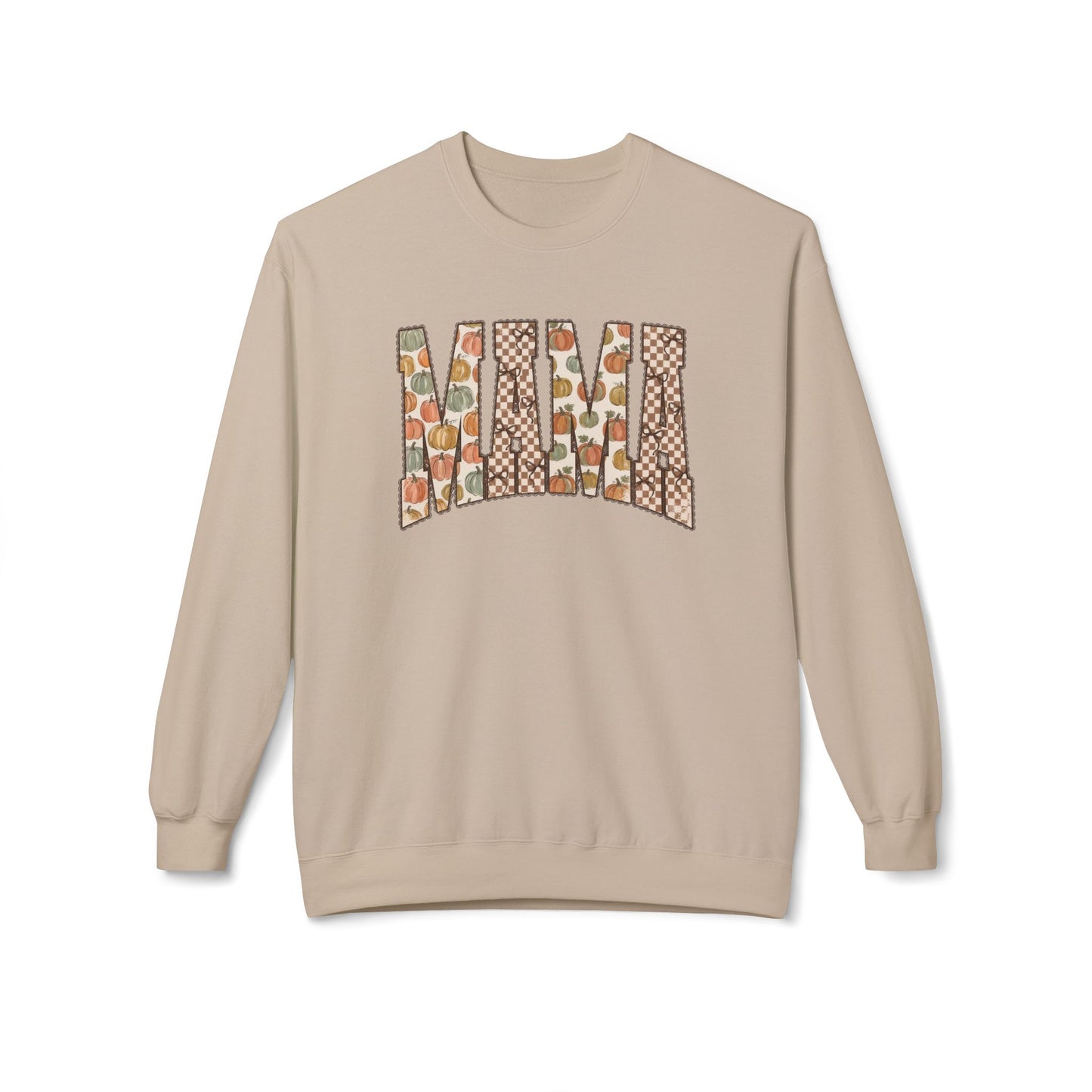 🍂Mama Patchwork Sweatshirt — Crewneck🍂
