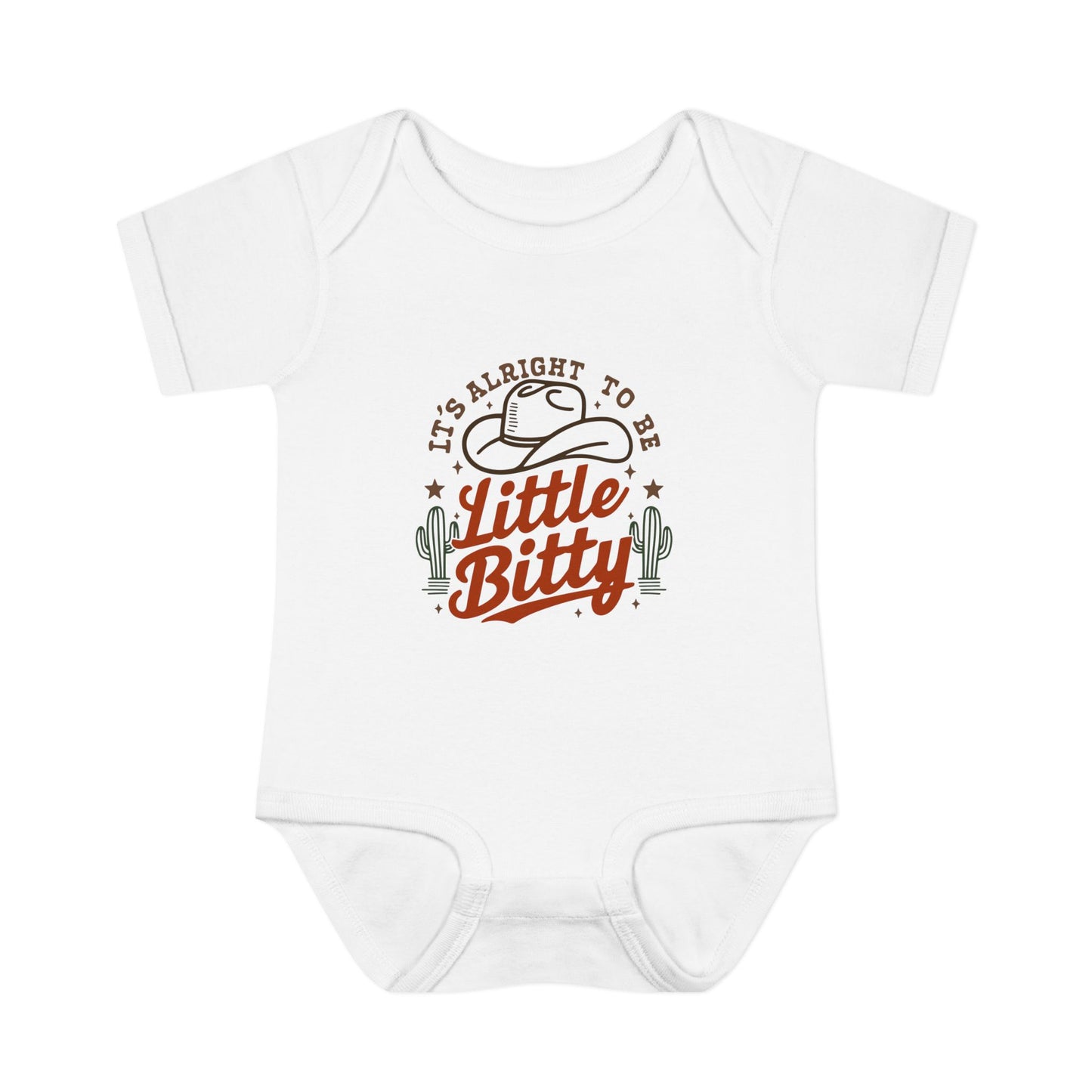 Little Bitty Western Baby Onesie 🤠🧡