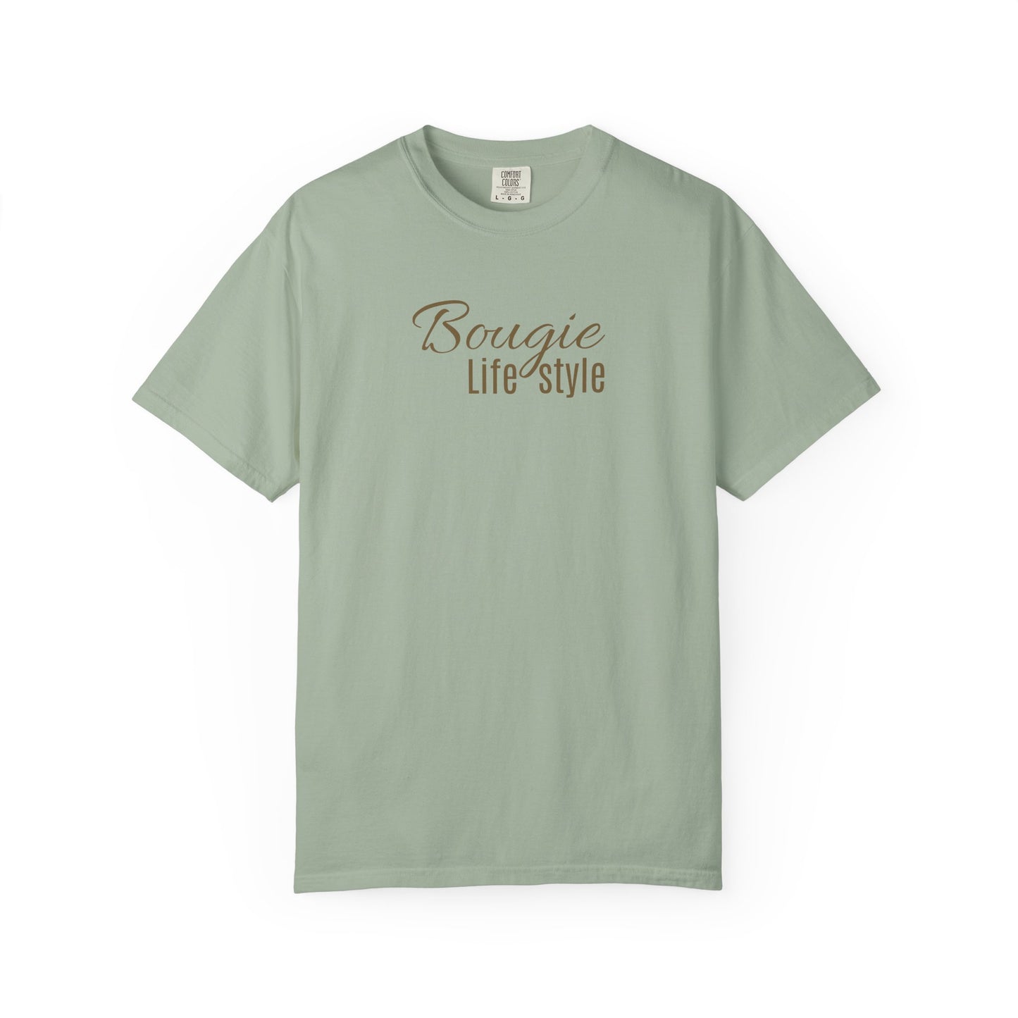 Bougie Lifestyle. 🤎✨
 — Chic Script Graphic T‑Shirt
