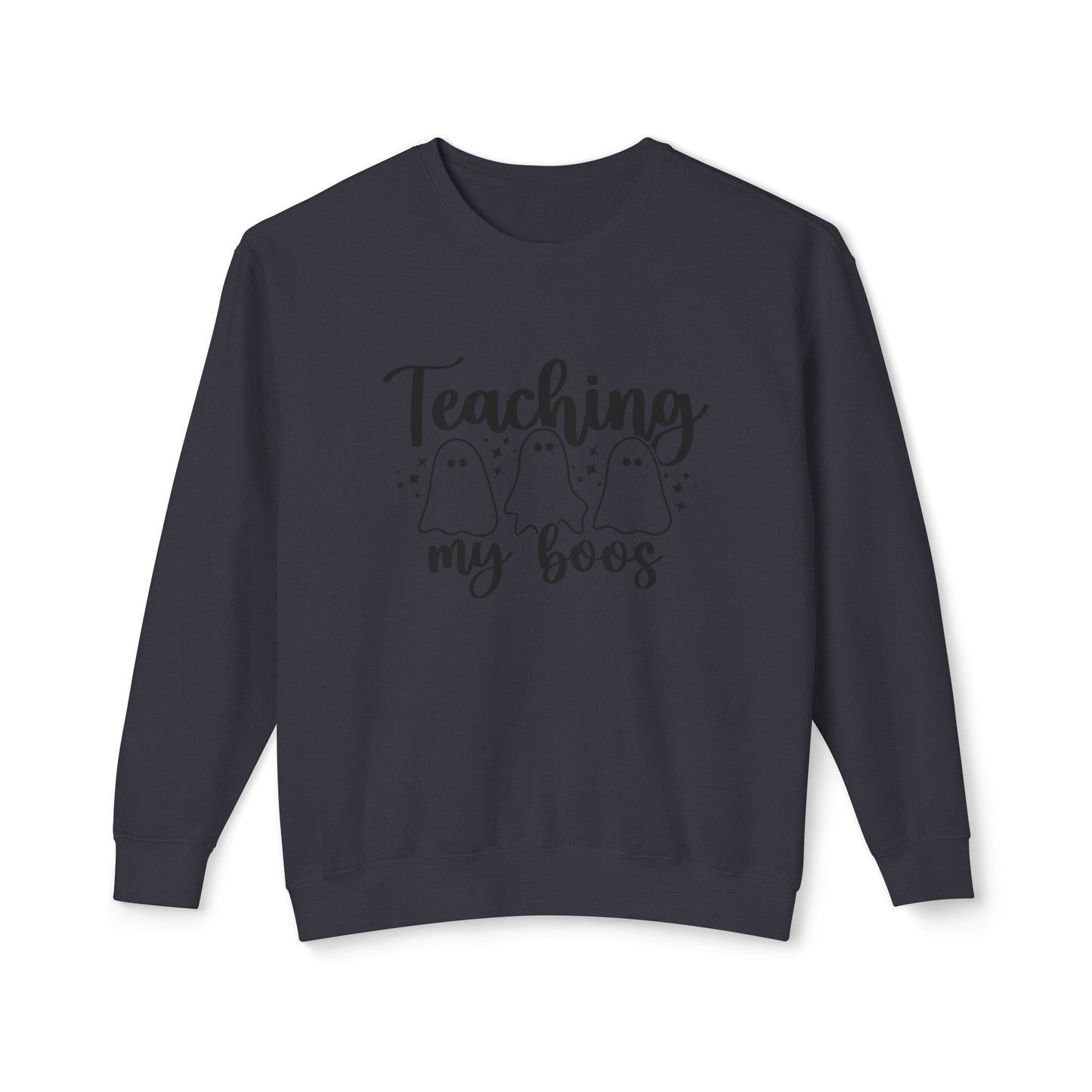 Teaching My Boos 👻🍎 Sweatshirt — Halloween Teacher Crewneck
