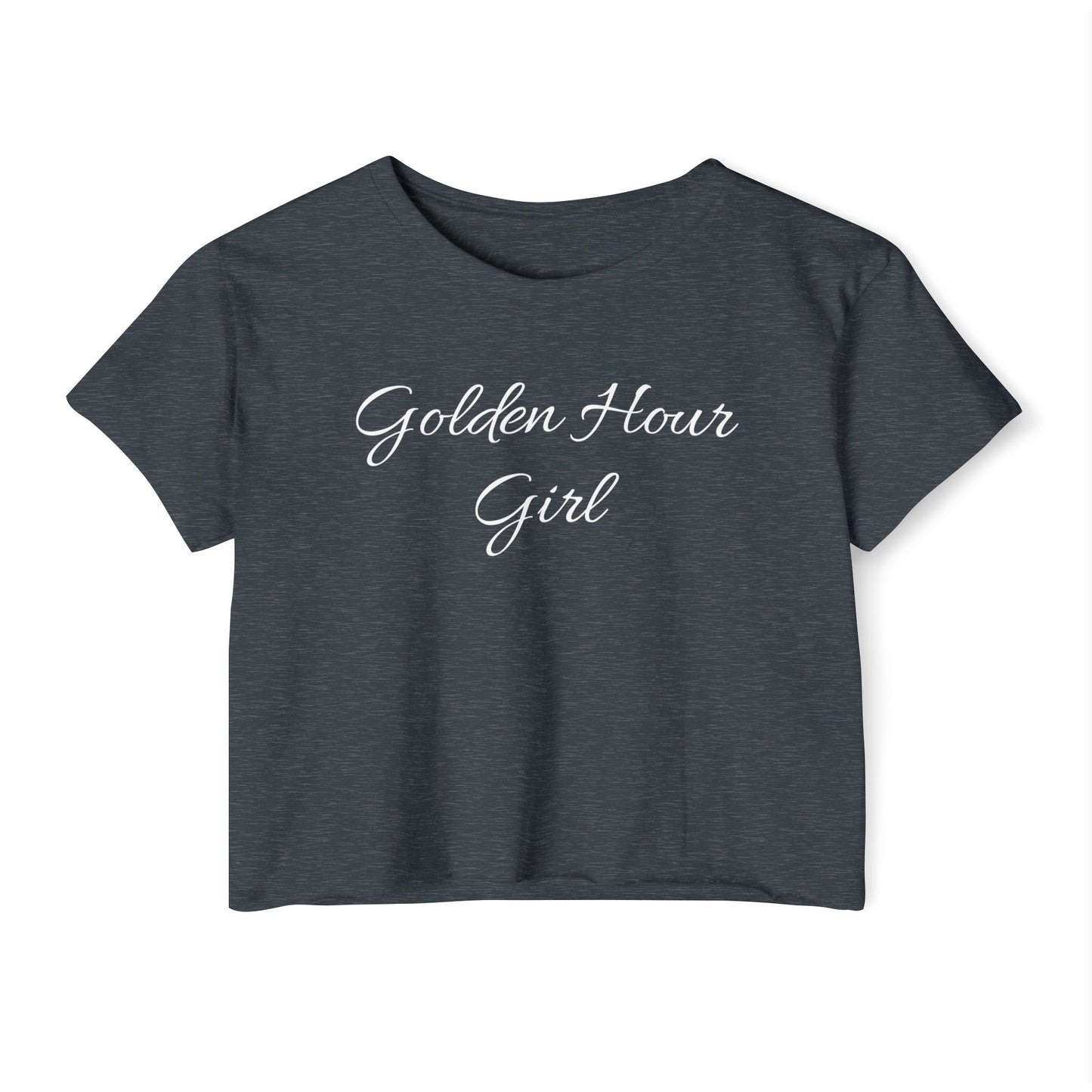 Golden Hour Girl Crop Tee