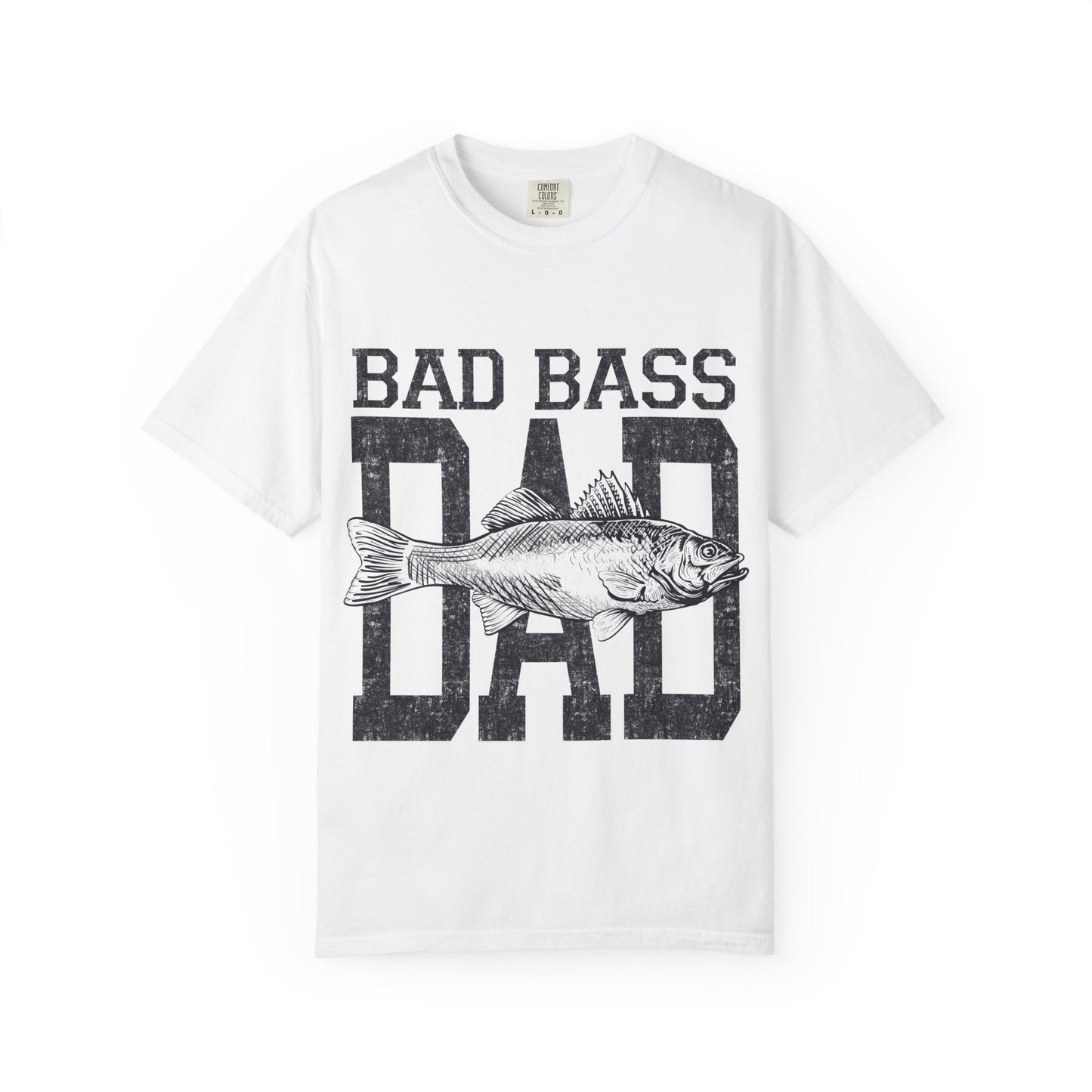 🎣🤎 Bad Bass Dad Tee
