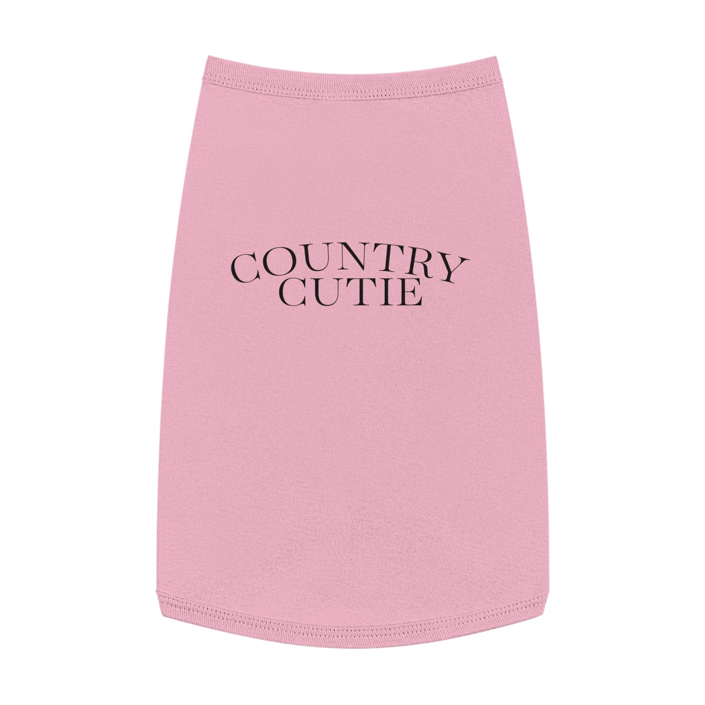 Country Cutie Pet Tank Top — Grey Dog/Cat Tee