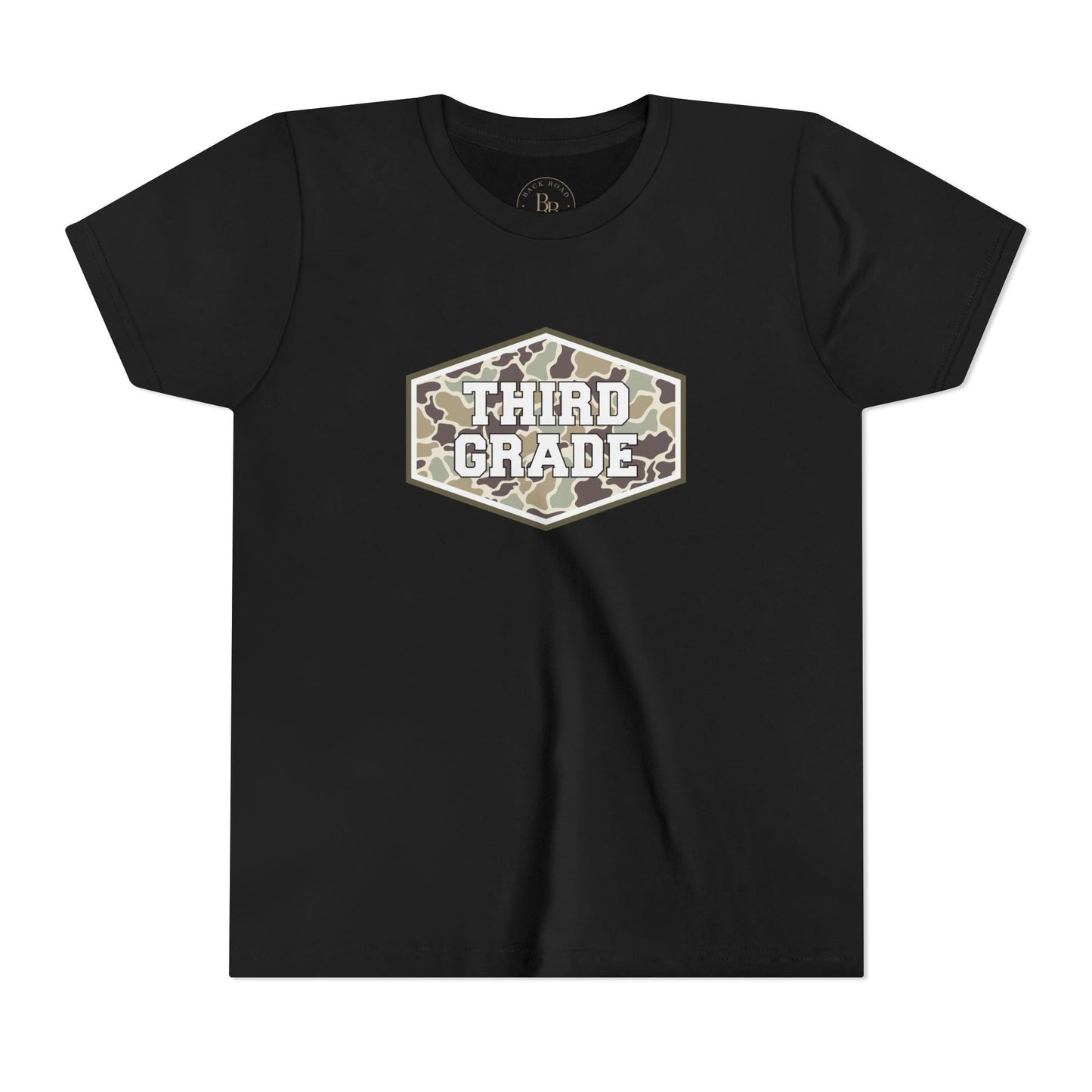 📚🌾 Third Grade -Camo Tee