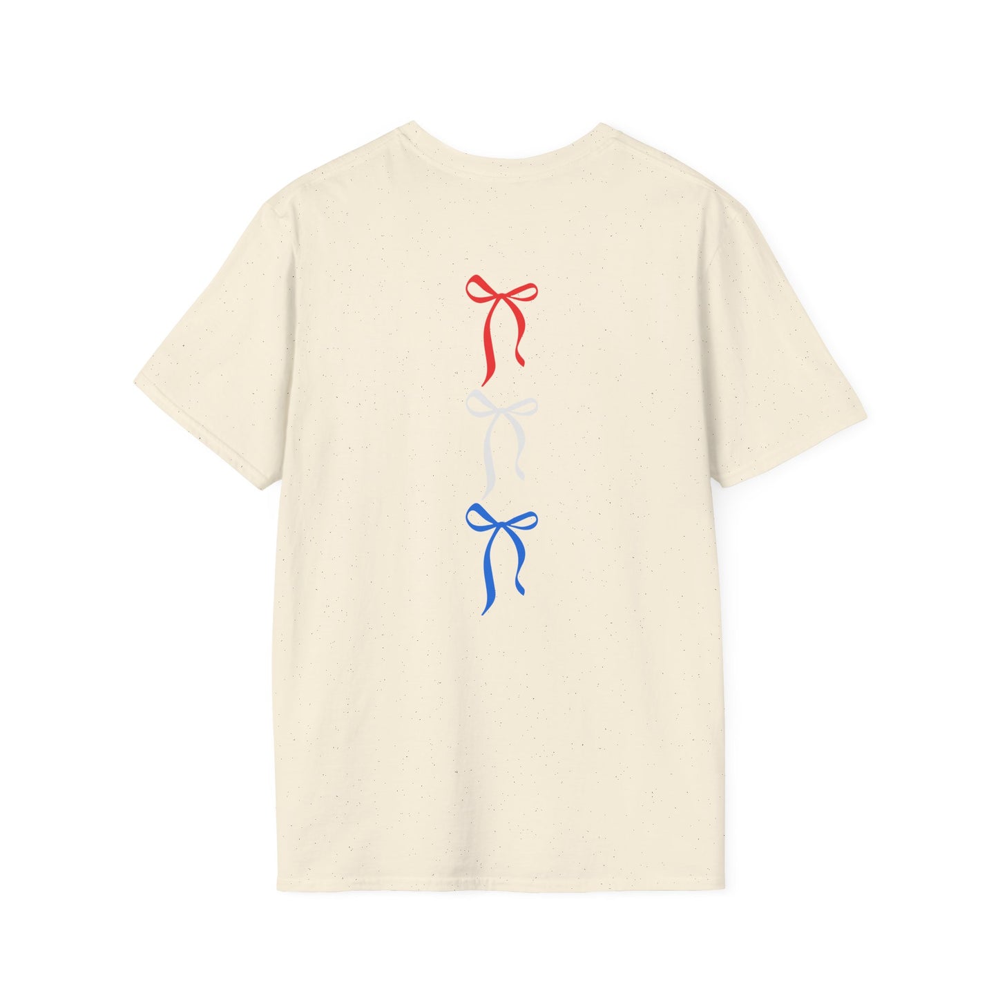 4th of July Red White & Blue Ribbon T-Shirt — Backroad & Bougie Boutique