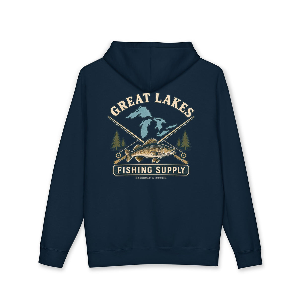 🎣 Great Lakes Fishing Supply Hoodie