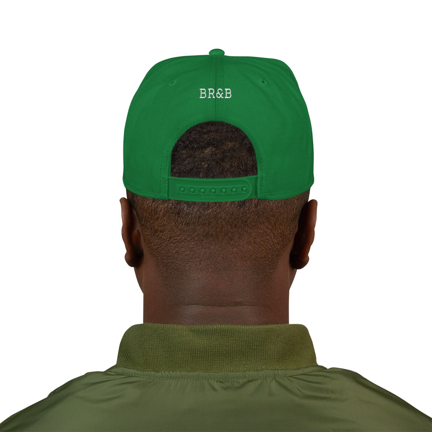 Built Different Embroidered Snapback Hat — Adjustable Streetwear Cap