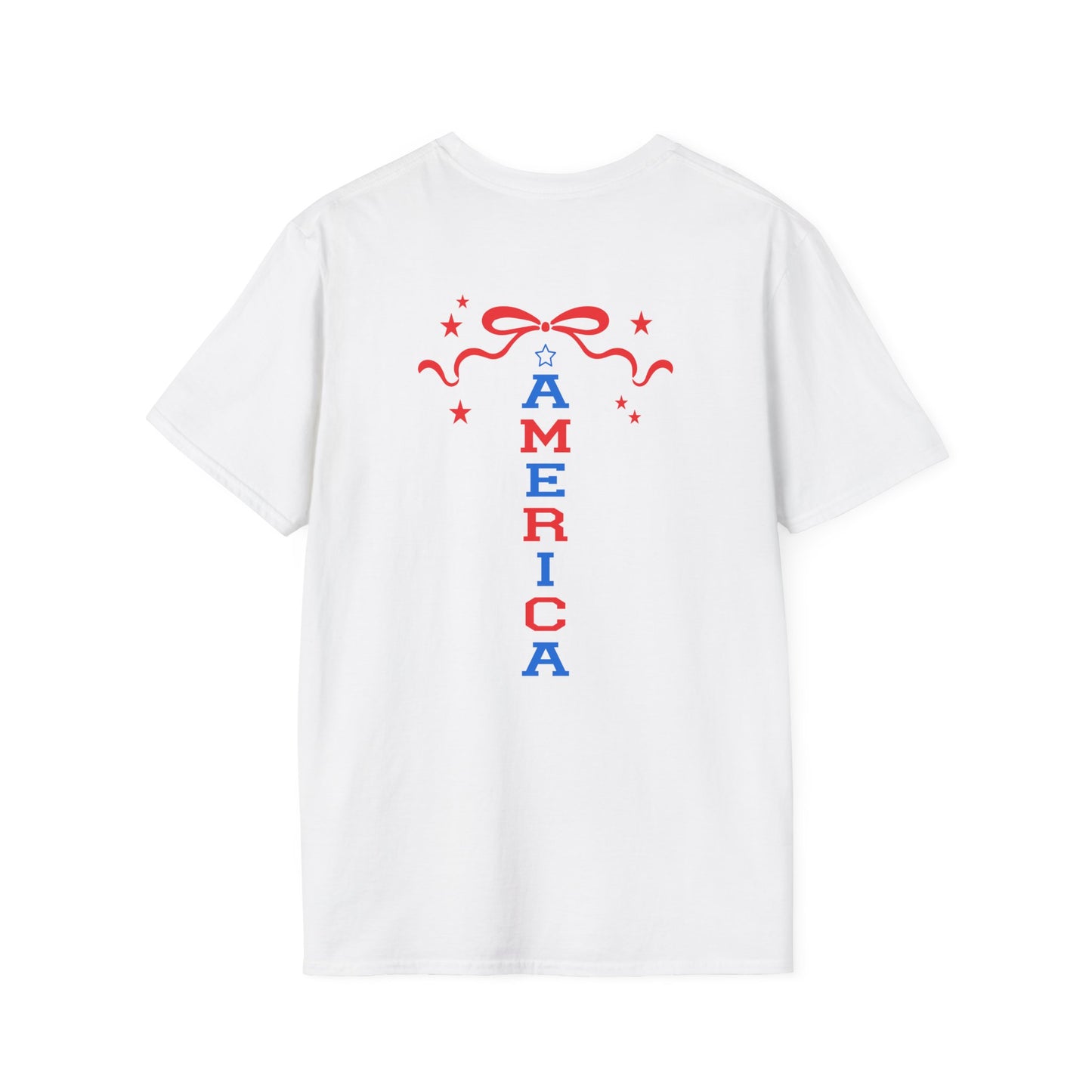 Ladies "Land of the Free Because of the Brave" 4th of July T-Shirt